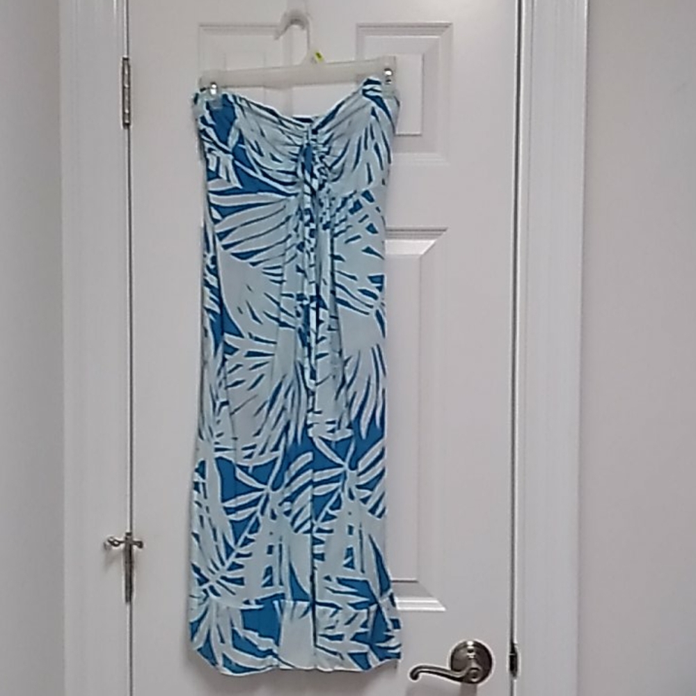 Strapless sun dress